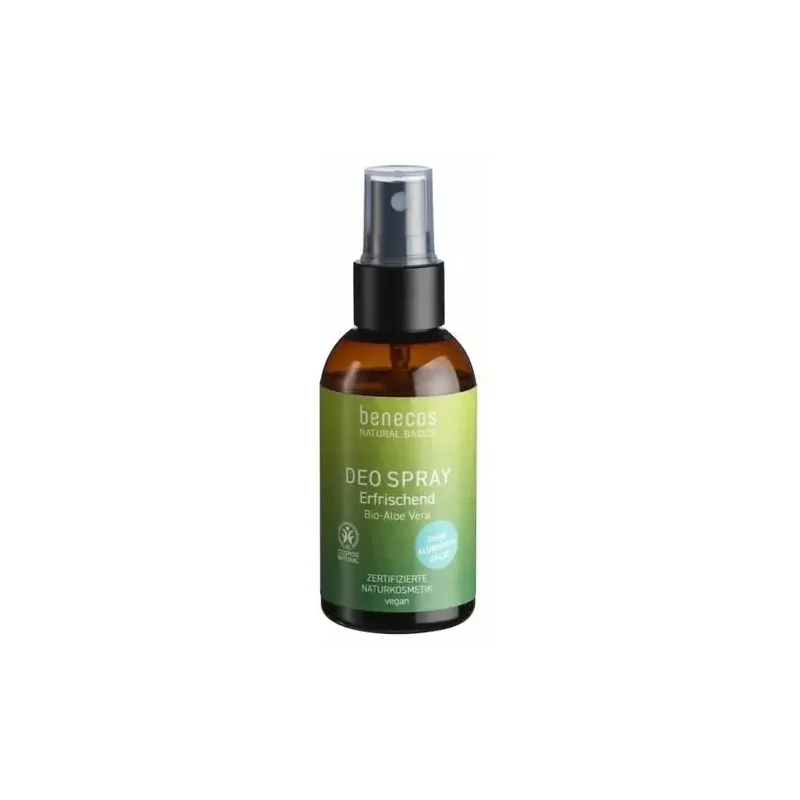 Benecos natural basics deo spray refrescante bio aloe vera 75 ml | Farmacia Barata