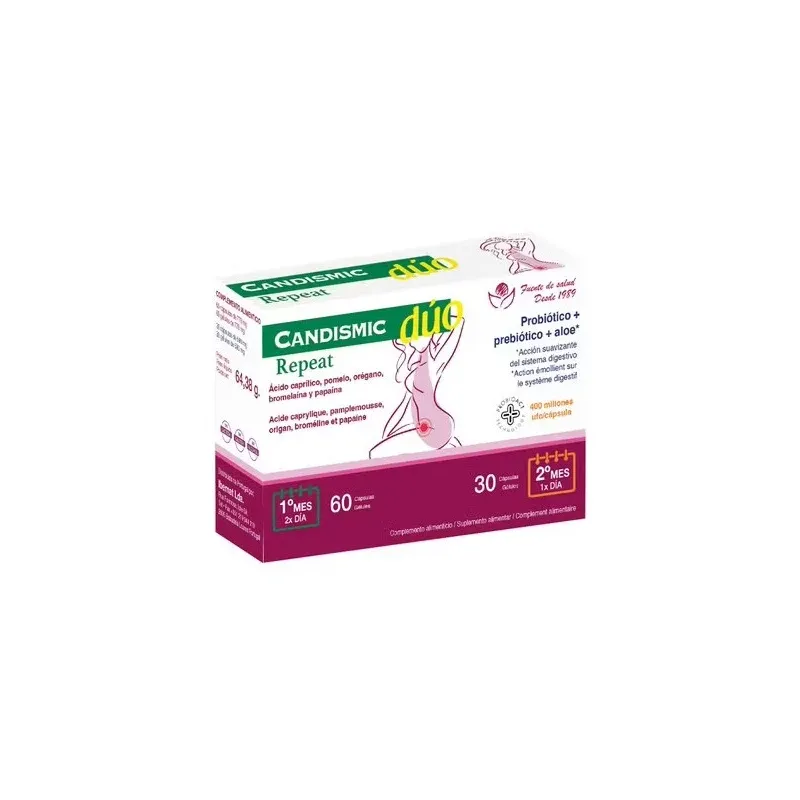 Bioserum candismic duo repeat 60+30caps | Farmacia Barata