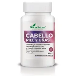 Soria natural cabello piel y uñas 30comp
