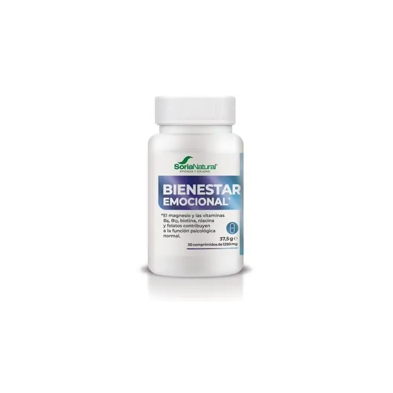 Soria natural bienestar emocional 30comp | Farmacia Barata