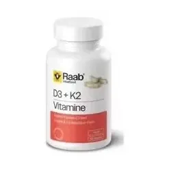 Raab vitalfood vitamina d3+k2 420mg 60caps