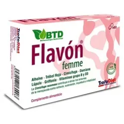 Trofodiet flavon femme 60caps