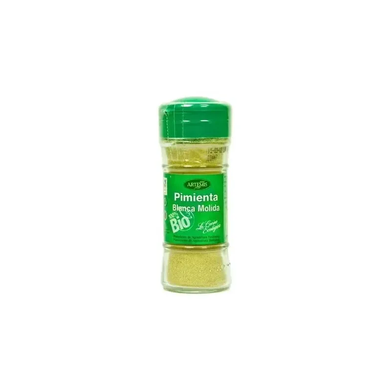 Artemis bio tarro pimienta blanca molida eco 40g | Farmacia Barata