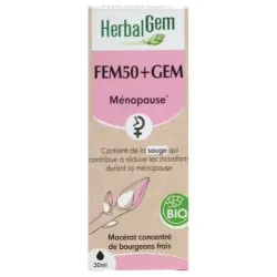 Herbalgem complex fem50+gem organic 30ml