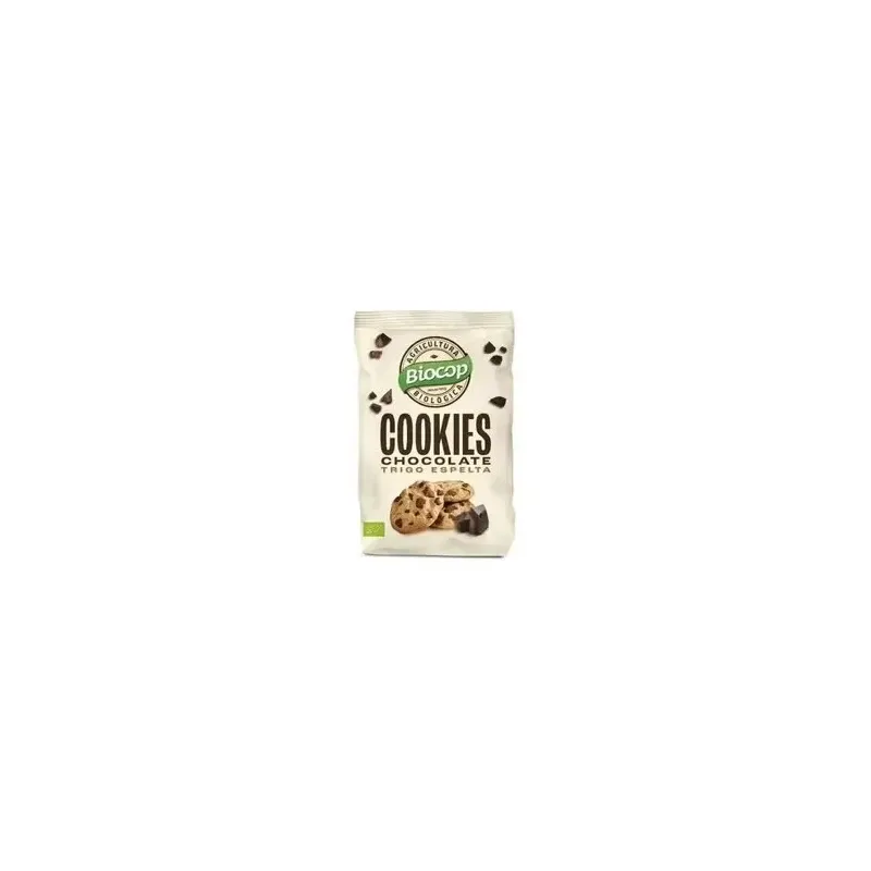 Biocop cookies trigo espelta chips chocolate 200g | Farmacia Barata