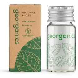 Georganics dental floss spearmint 50m 1ud