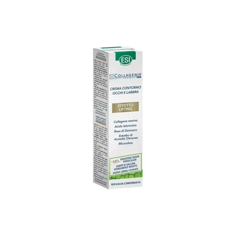 Esi biocollagenix crema contorno de labios y ojos efecto lifting 15ml | Farmacia Barata