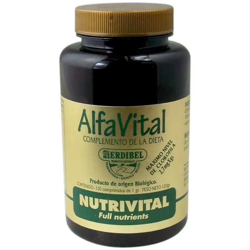 Herdibel alfavital 1200mg 120comp | Farmacia Barata
