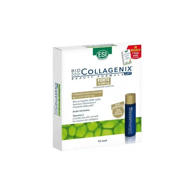 Esi collagenix forte colágeno marino lift 10 + ampollas faciales | Farmacia Barata