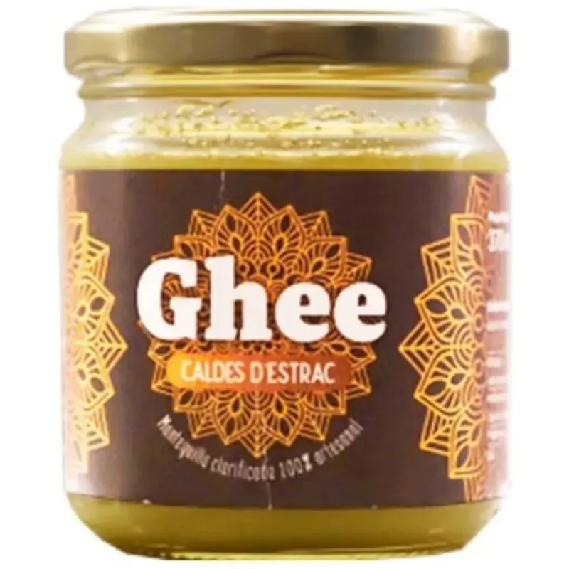 Cal valls ghee caldes d´estrac mantequilla clarificada eco 370ml | Farmacia Barata
