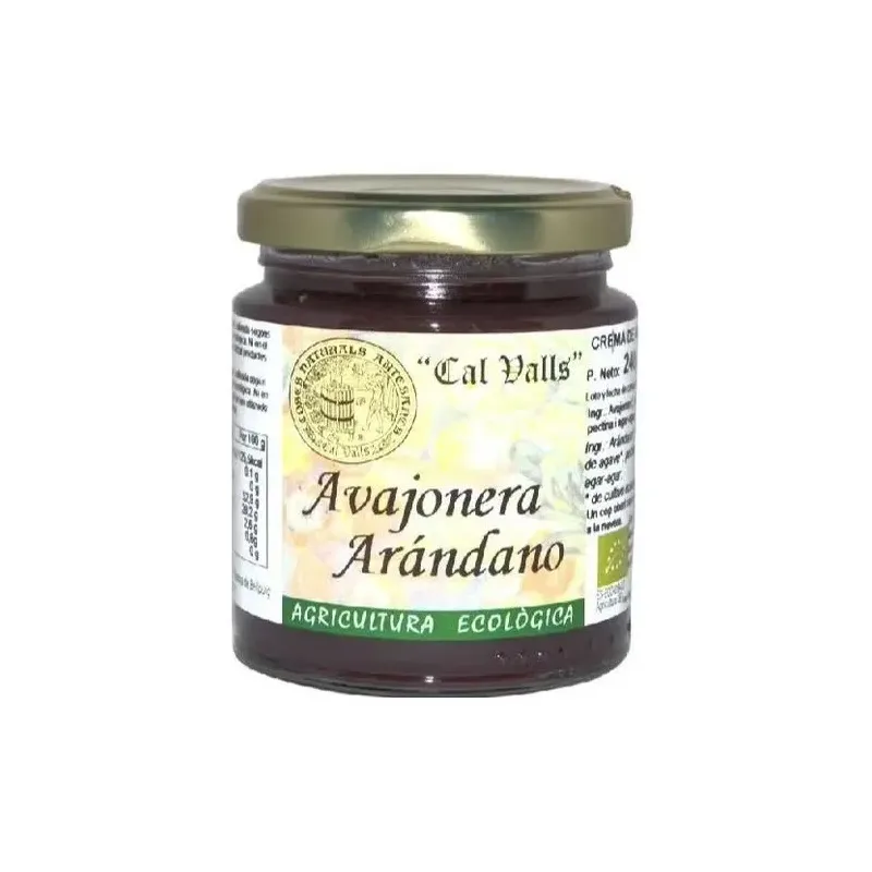 Cal valls mermelada arandano sin azúcar 240 g | Farmacia Barata