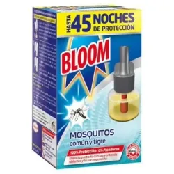 Bloom mosquitos recambio eléctrico líquido 45 noches 1ud