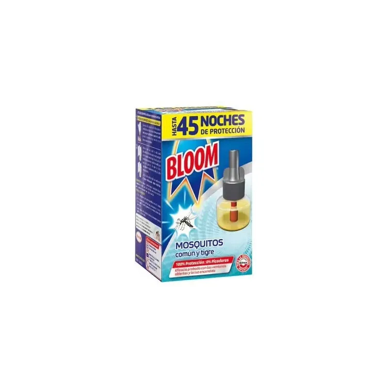 Bloom mosquitos recambio eléctrico líquido 45 noches 1ud | Farmacia Barata Bloom mosquitos recambio eléctrico líquido 45 noches 1ud | Farmacia Barata