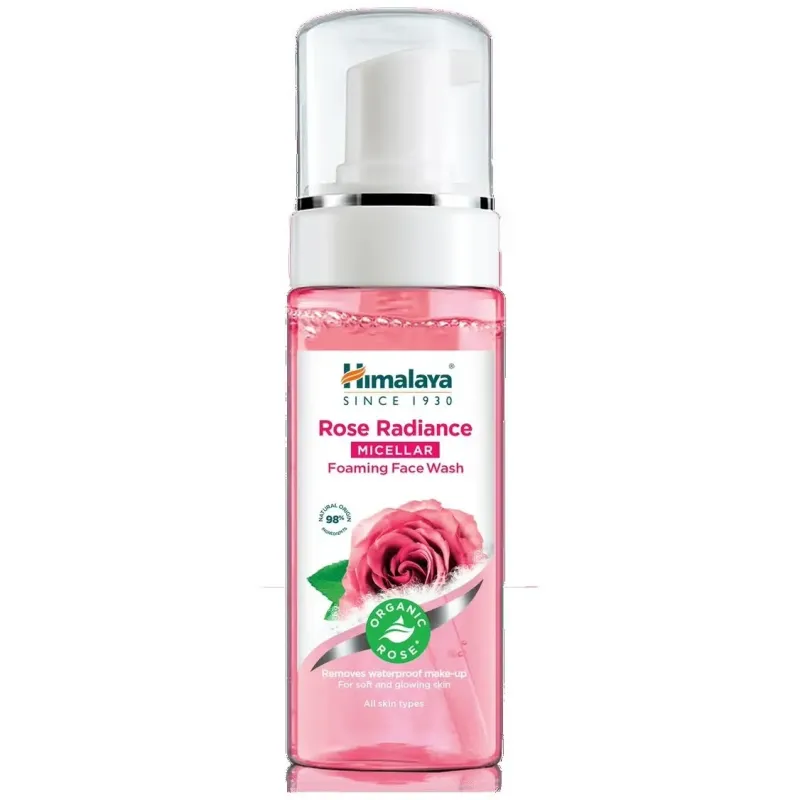 Himalaya espuma limpiadora micelar rosa 150ml | Farmacia Barata