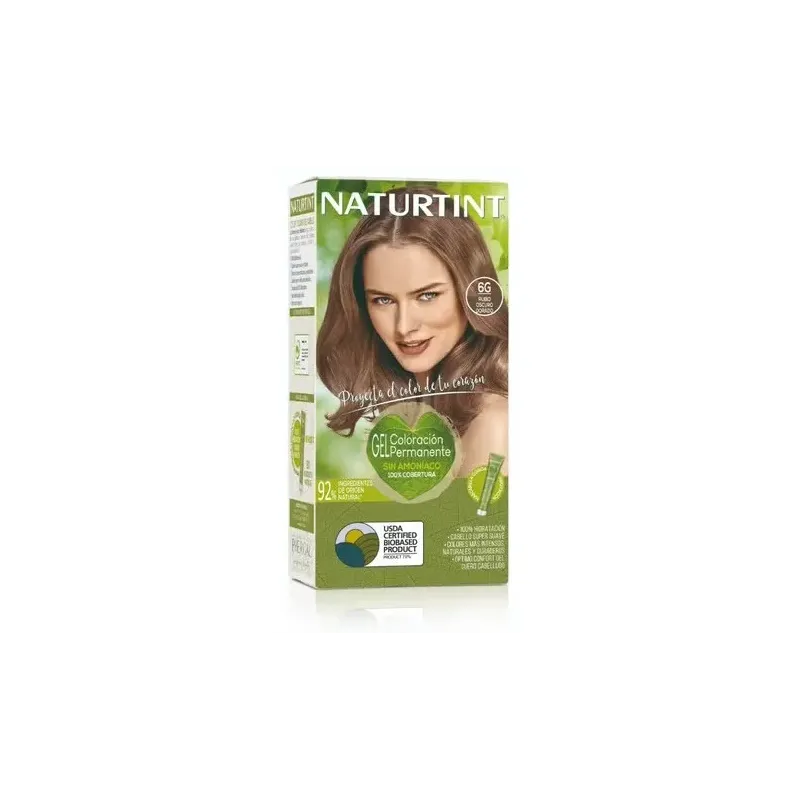 Naturtint biobased 6g rubio oscuro dorado | Farmacia Barata