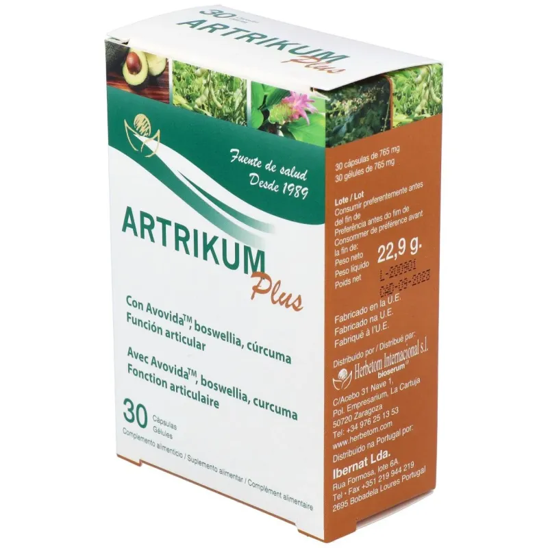 Artrikum plus 30cap. 2 | Farmacia Barata