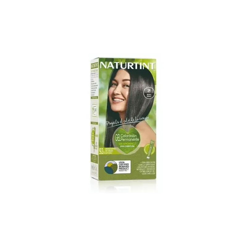 Naturtint biobased 1n negro ebano | Farmacia Barata