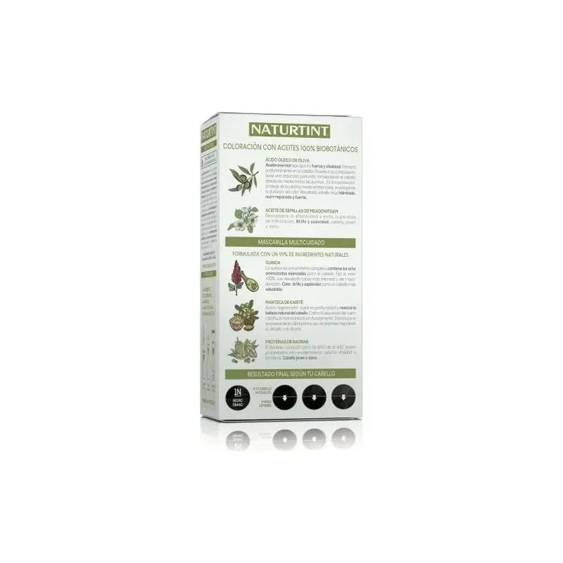 Naturtint biobased 1n negro ebano | Farmacia Barata