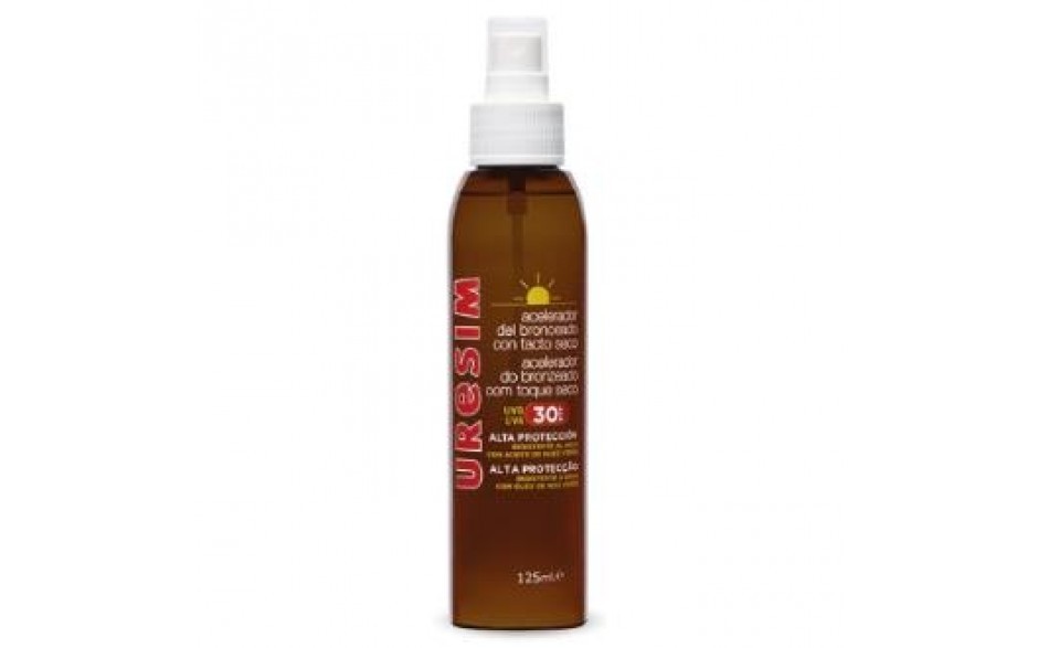 Uresim Acelerador Bronceado SPF30, 125 ml.