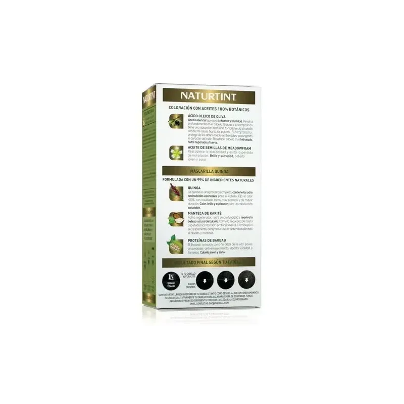 Naturtint biobased 1n negro ebano | Farmacia Barata