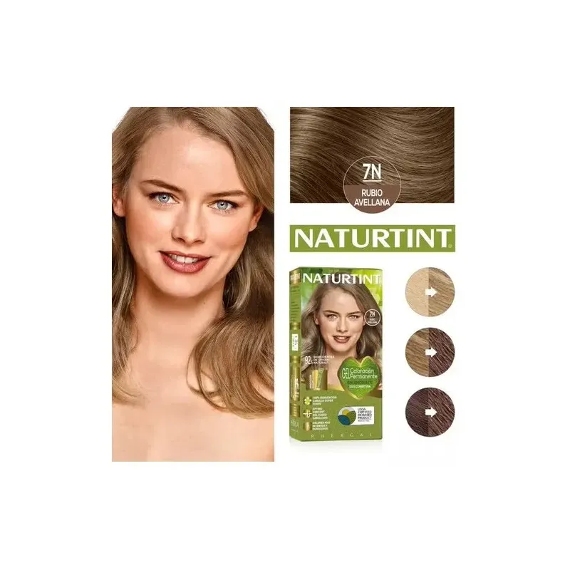 Naturtint coloración permanente 7n rubio avellana 170ml | Farmacia Barata Naturtint coloración permanente 7n rubio avellana 170ml | Farmacia Barata