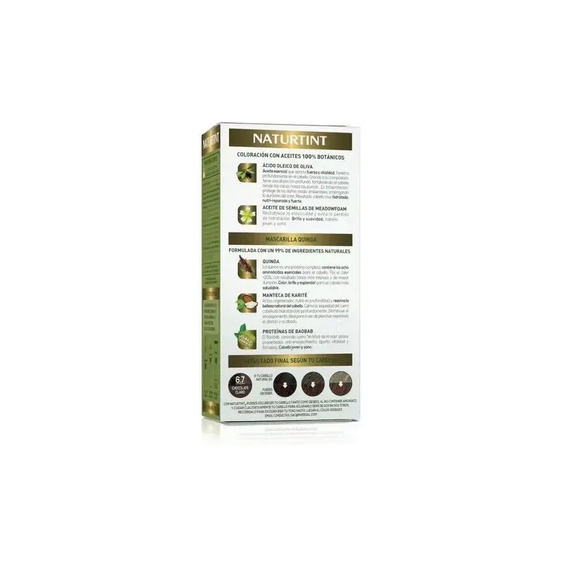 Naturtint biobased 6.7 chocolate claro | Farmacia Barata Naturtint biobased 6.7 chocolate claro | Farmacia Barata