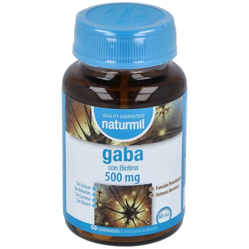 Gaba 500mg. con biotina 60comp. 2 | Farmacia Barata