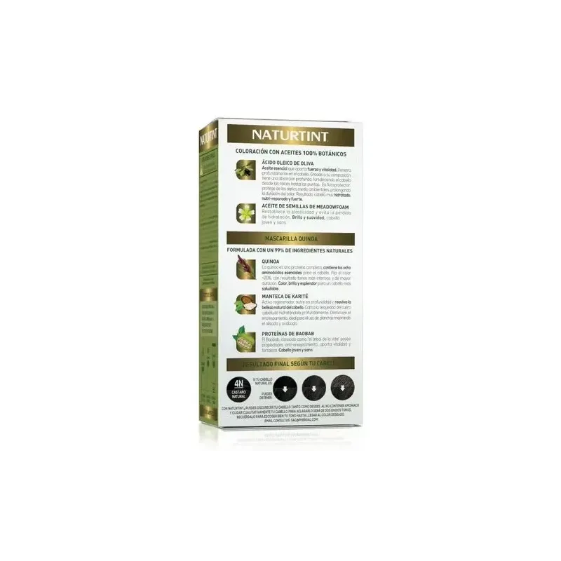 Naturtint biobased 4n castaño natural | Farmacia Barata
