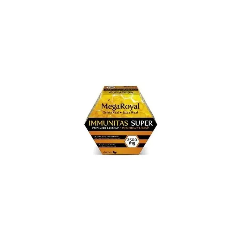 Dietmed megaroyal immunitas super 2500mg 20x15ml | Farmacia Barata Dietmed megaroyal immunitas super 2500mg 20x15ml | Farmacia Barata