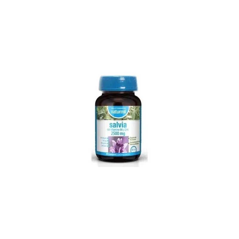 Naturmil salvia 2500mg 60comp | Farmacia Barata Naturmil salvia 2500mg 60comp | Farmacia Barata