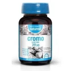 Naturmil picolinato de cromo 200mg 60comp