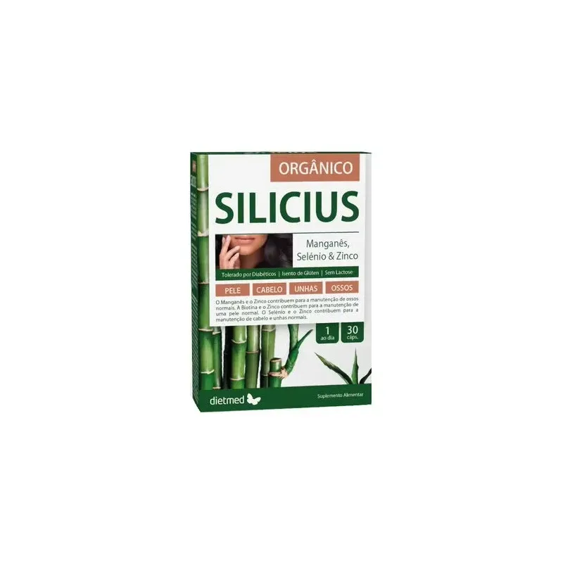 Silicius organico 30cap. | Farmacia Barata