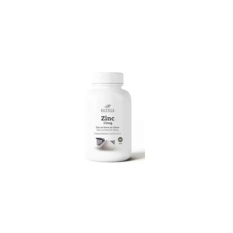 Betula zinc 15mg 180comp | Farmacia Barata Betula zinc 15mg 180comp | Farmacia Barata