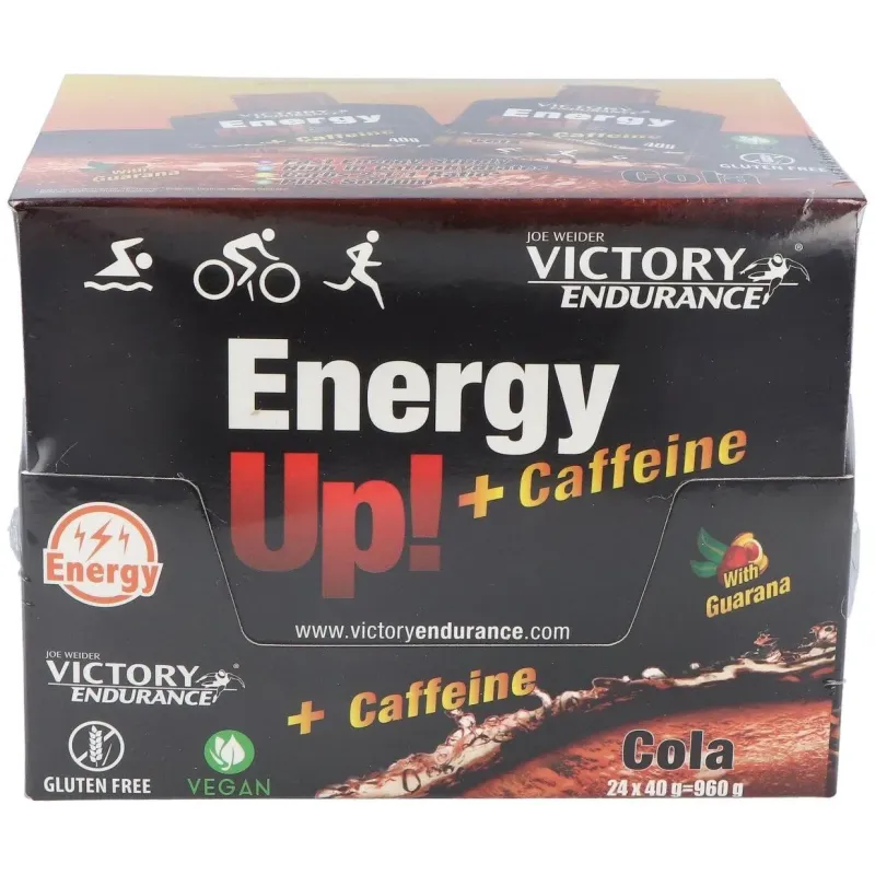 Victory endurance energy up gel cafeina cola 24ud | Farmacia Barata
