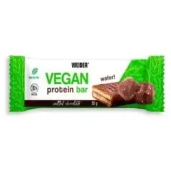 Vegan protein wafer bar salted chocolate 12ud.