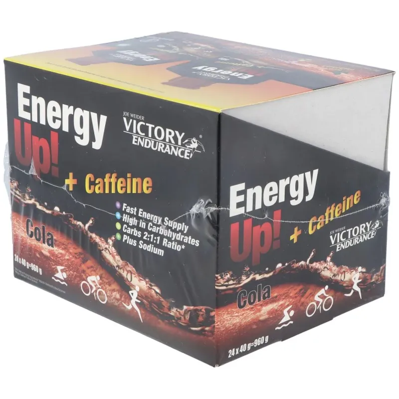 Victory endurance energy up gel cafeina cola 24ud | Farmacia Barata