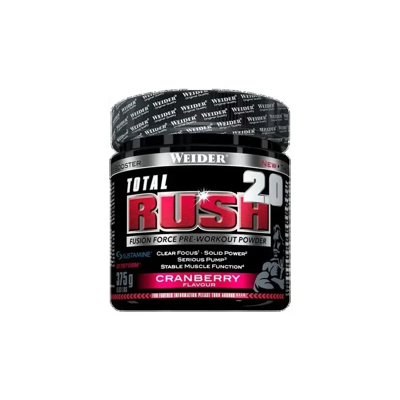 Weider total rush 2.0 orange 375gr. | Farmacia Barata Weider total rush 2.0 orange 375gr. | Farmacia Barata