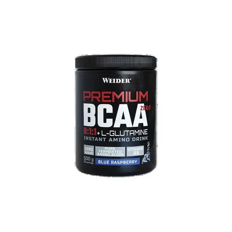 Weider premium bcaa 8:1:1 + l-glutamina frambuesa azul 500g | Farmacia Barata