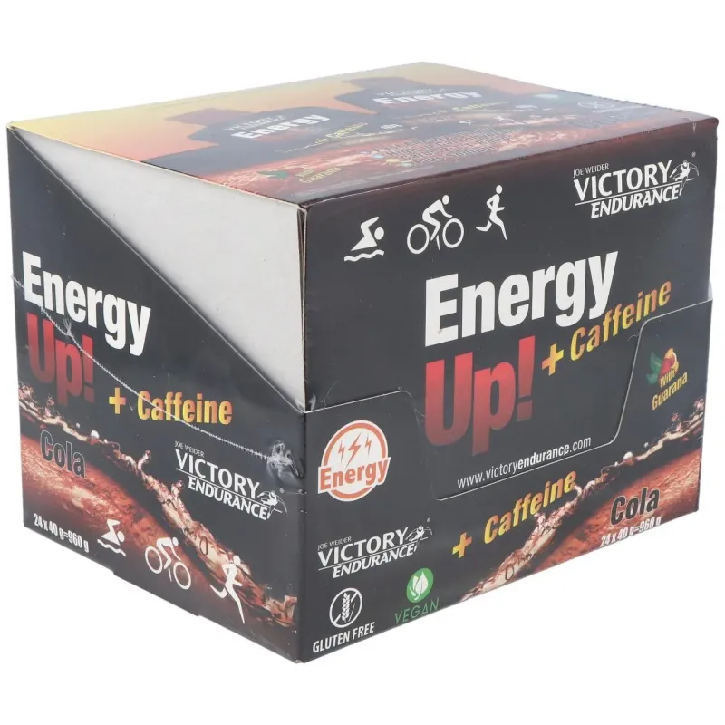 Victory endurance energy up gel cafeina cola 24ud | Farmacia Barata
