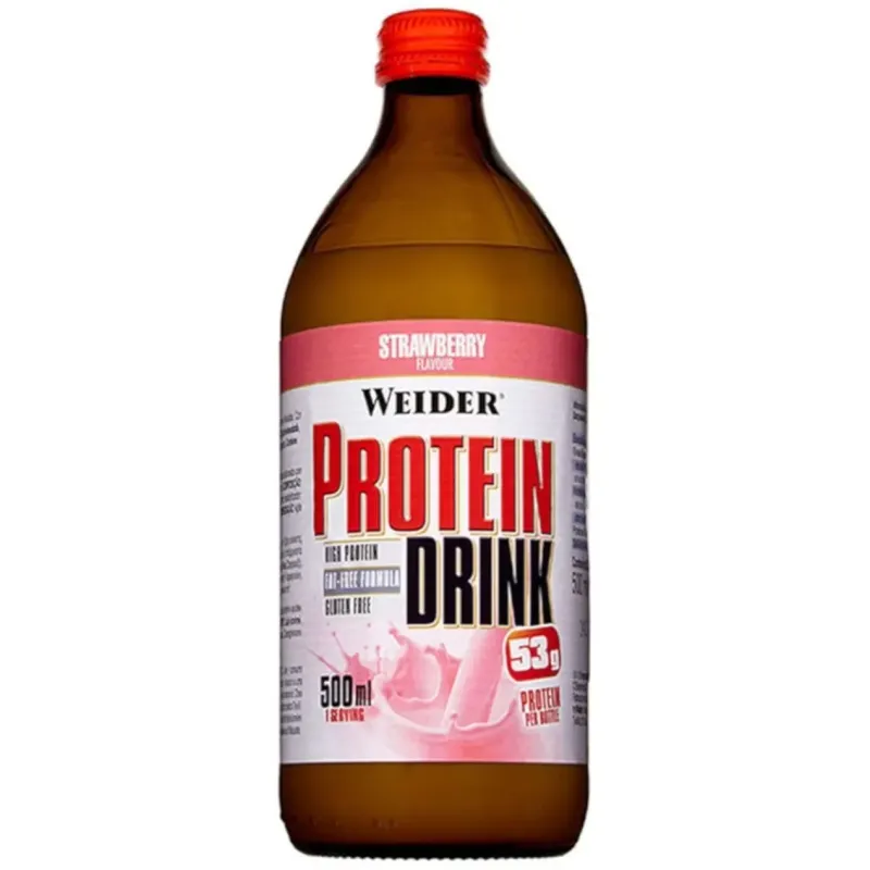 Weider bebida proteinas fresa 500ml | Farmacia Barata