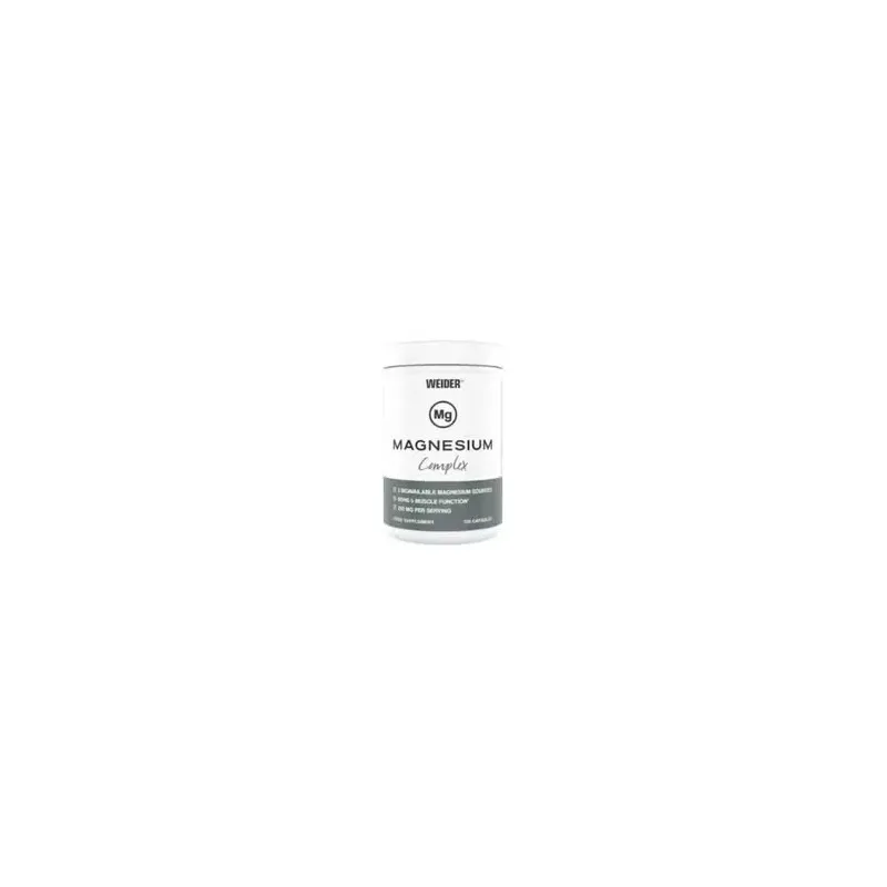 Weider magnesium complex 120cap. | Farmacia Barata