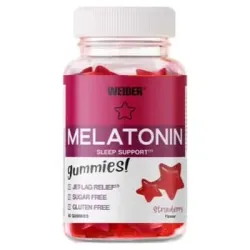 Weider gummy melatonina fresa 60gummies