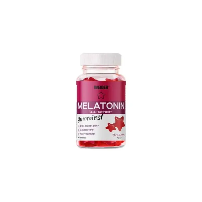 Weider gummy melatonina fresa 60gummies | Farmacia Barata