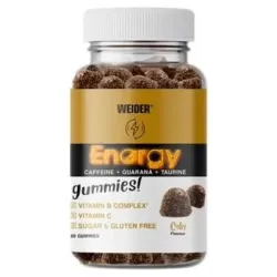 Weider gummy energy caffeine cola 80gummies