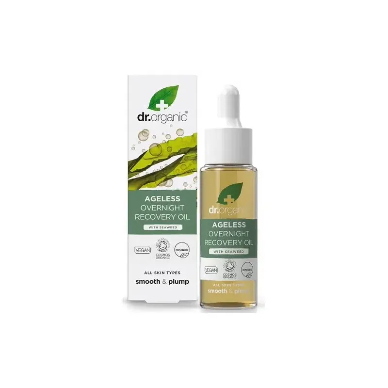 Dr. organic ageless aceite noche algas marinas 30ml | Farmacia Barata