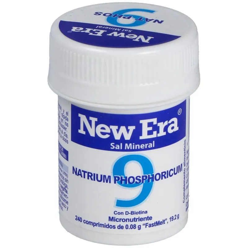 Sal schussler nº9 natrium phosphoricum 240comp. | Farmacia Barata