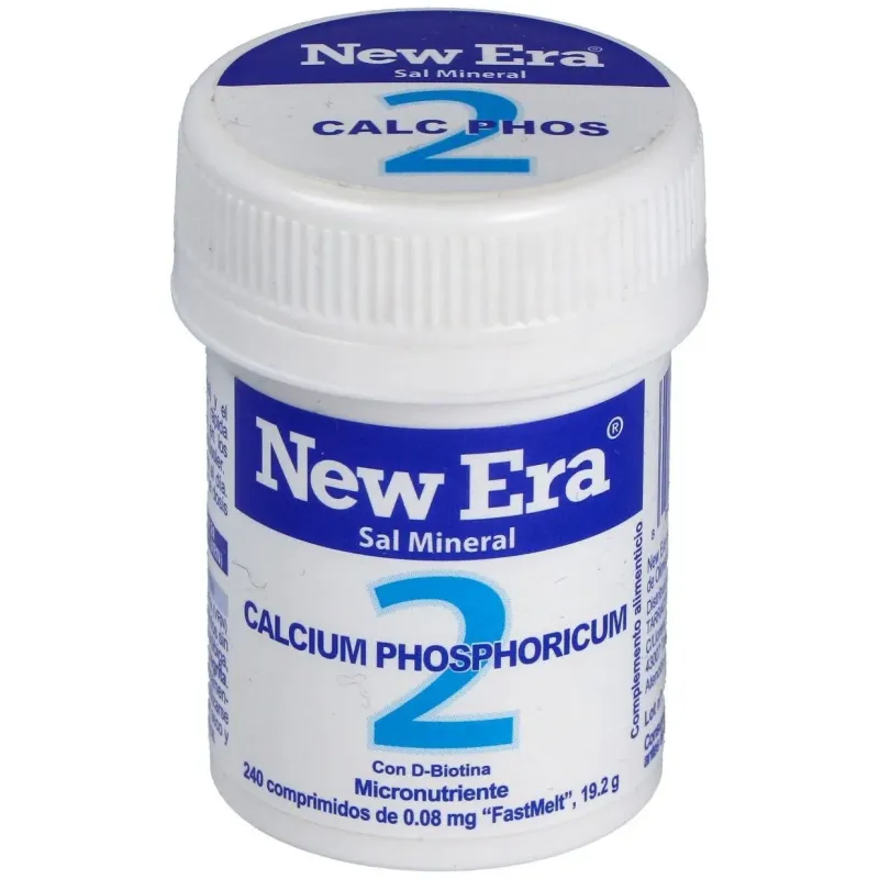Sal schussler nº2 calcium phosphoricum 240comp. 2 | Farmacia Barata