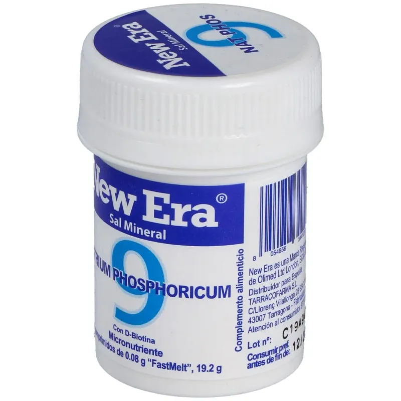 Sal schussler nº9 natrium phosphoricum 240comp. | Farmacia Barata