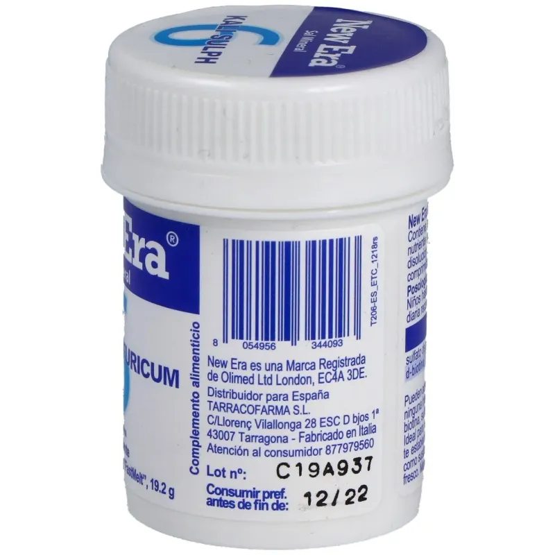 Sal schussler nº6 kalium sulfuricum 240comp. 2 | Farmacia Barata