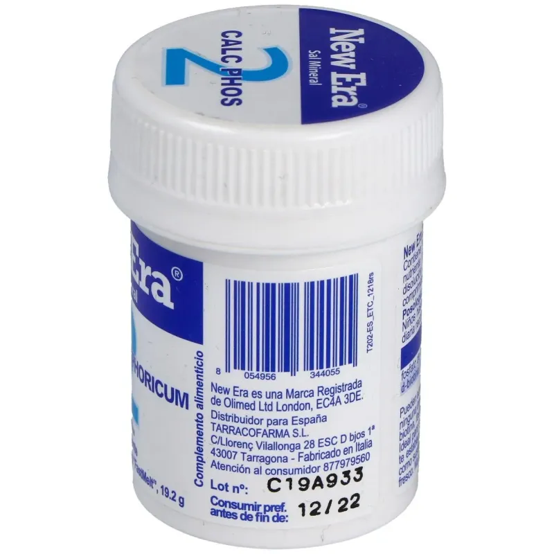 Sal schussler nº2 calcium phosphoricum 240comp. 2 | Farmacia Barata